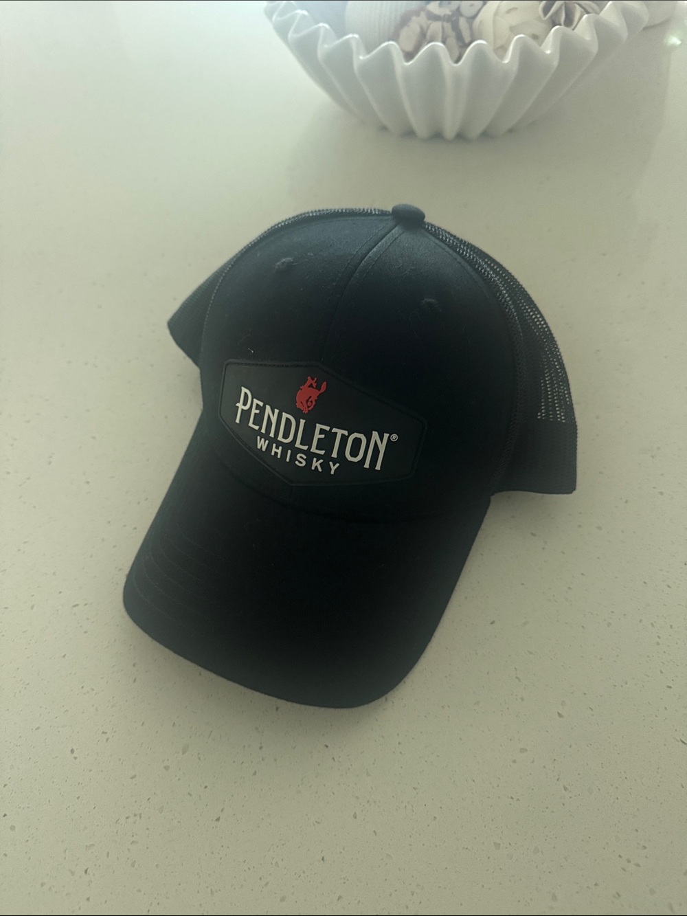Pendleton Whisky Black Mesh Trucker Hat